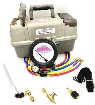 BAC-FLO PRO Five-Valve 'Non-Potable' Backflow Test kit