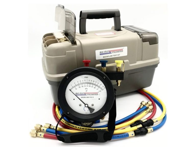 Bac Flo 3 Backflow Test Kit Three Valve Bac Flo Unlimited Inc