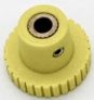 Gauge knob Yellow